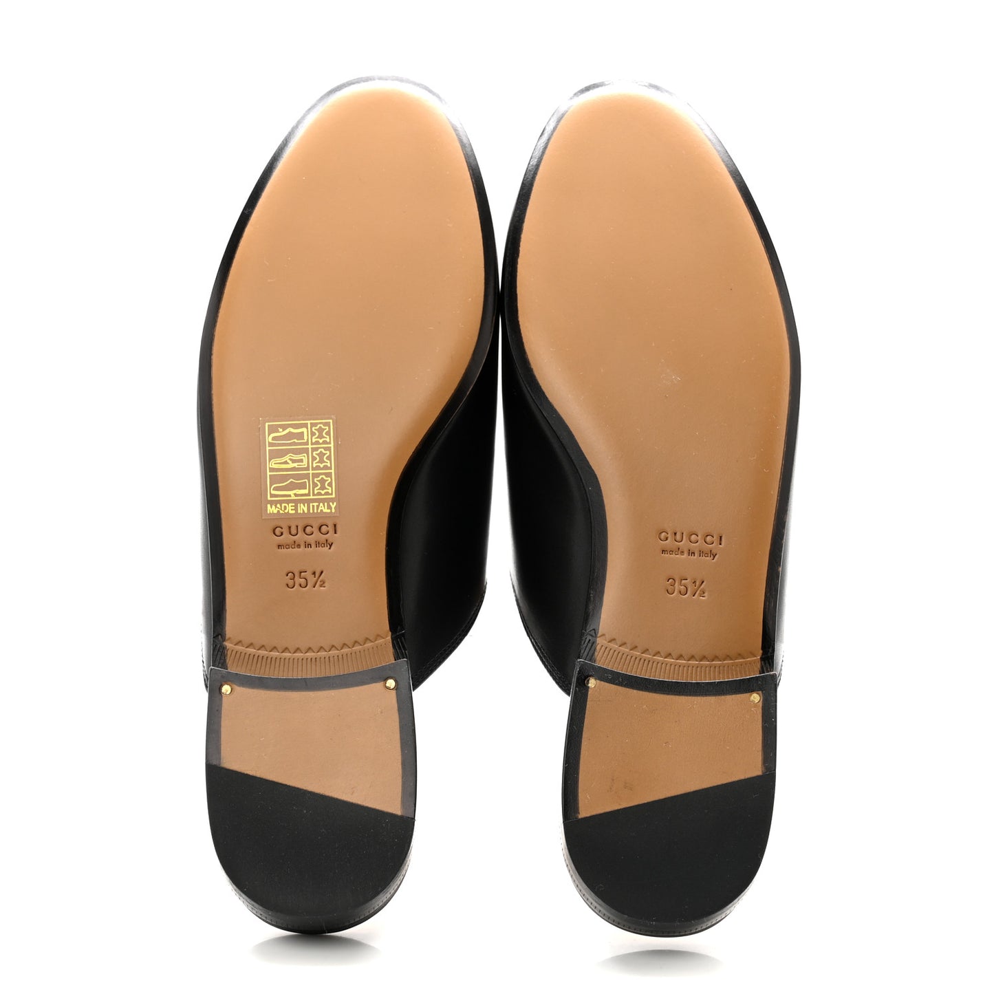Calfskin Flower Embroidered Princetown Slippers 35.5 Black