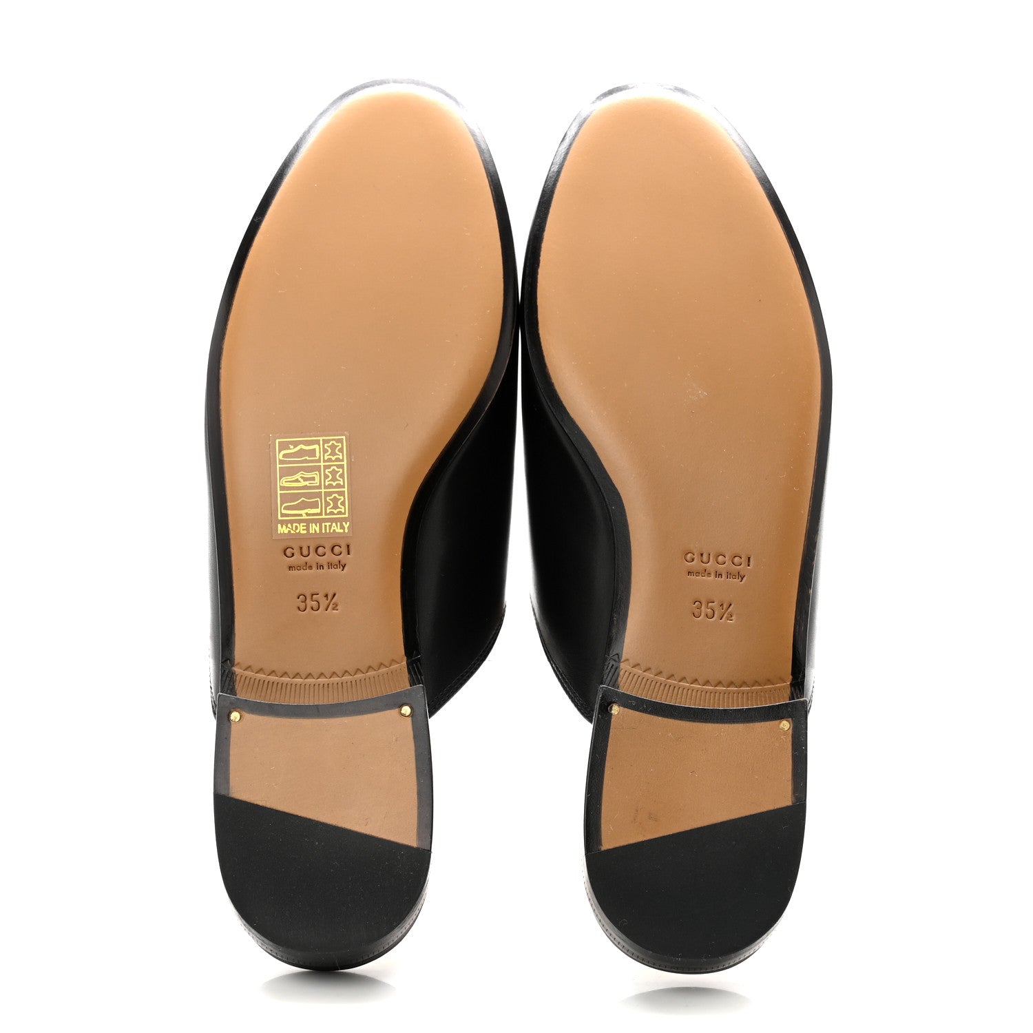Gucci Calfskin Flower Embroidered Princetown Slippers 35.5 Black 5 of 10
