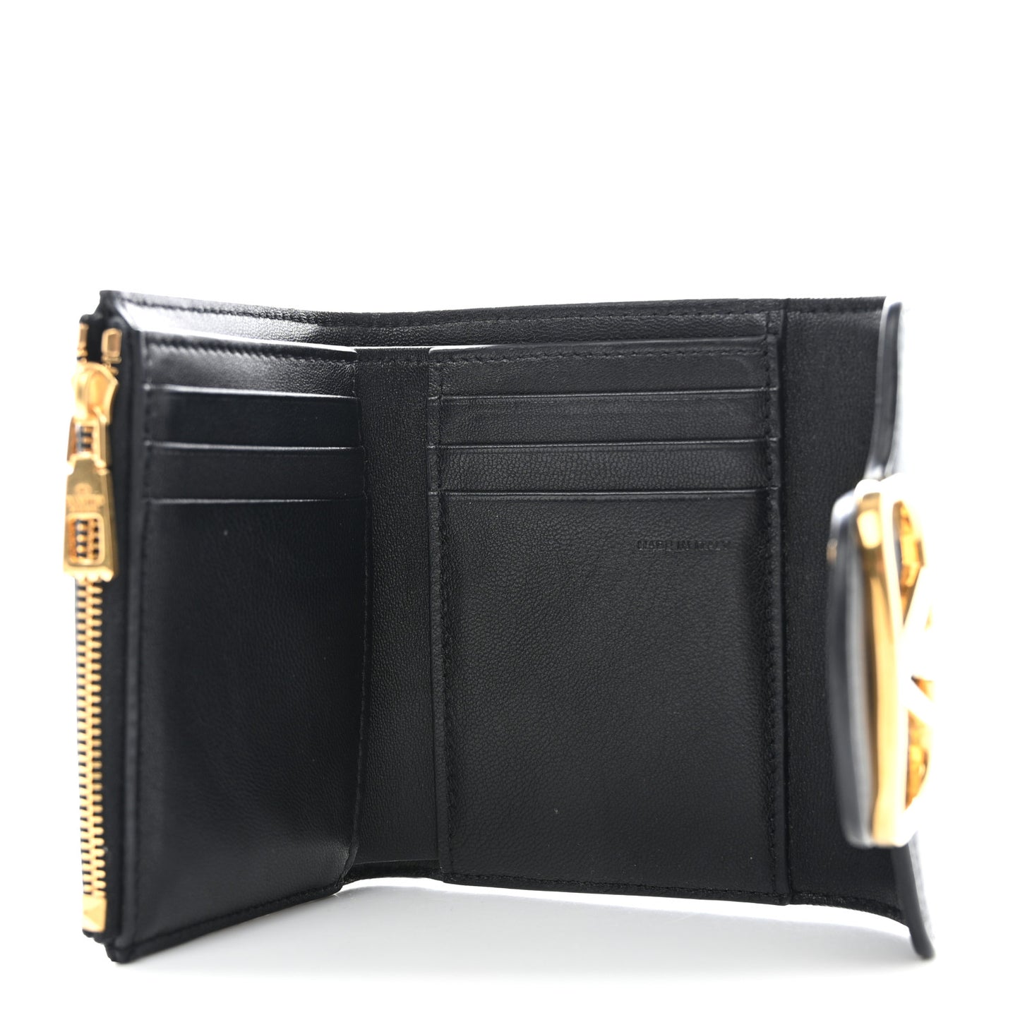 Calfskin Small Loco Wallet Black