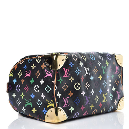Louis Vuitton Monogram Multicolor Speedy 30 Black 4 of 8