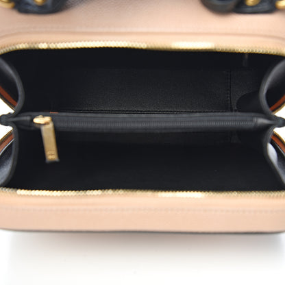 Chanel Caviar Quilted Medium CC Filigree Vanity Case Beige Black 4 of 11