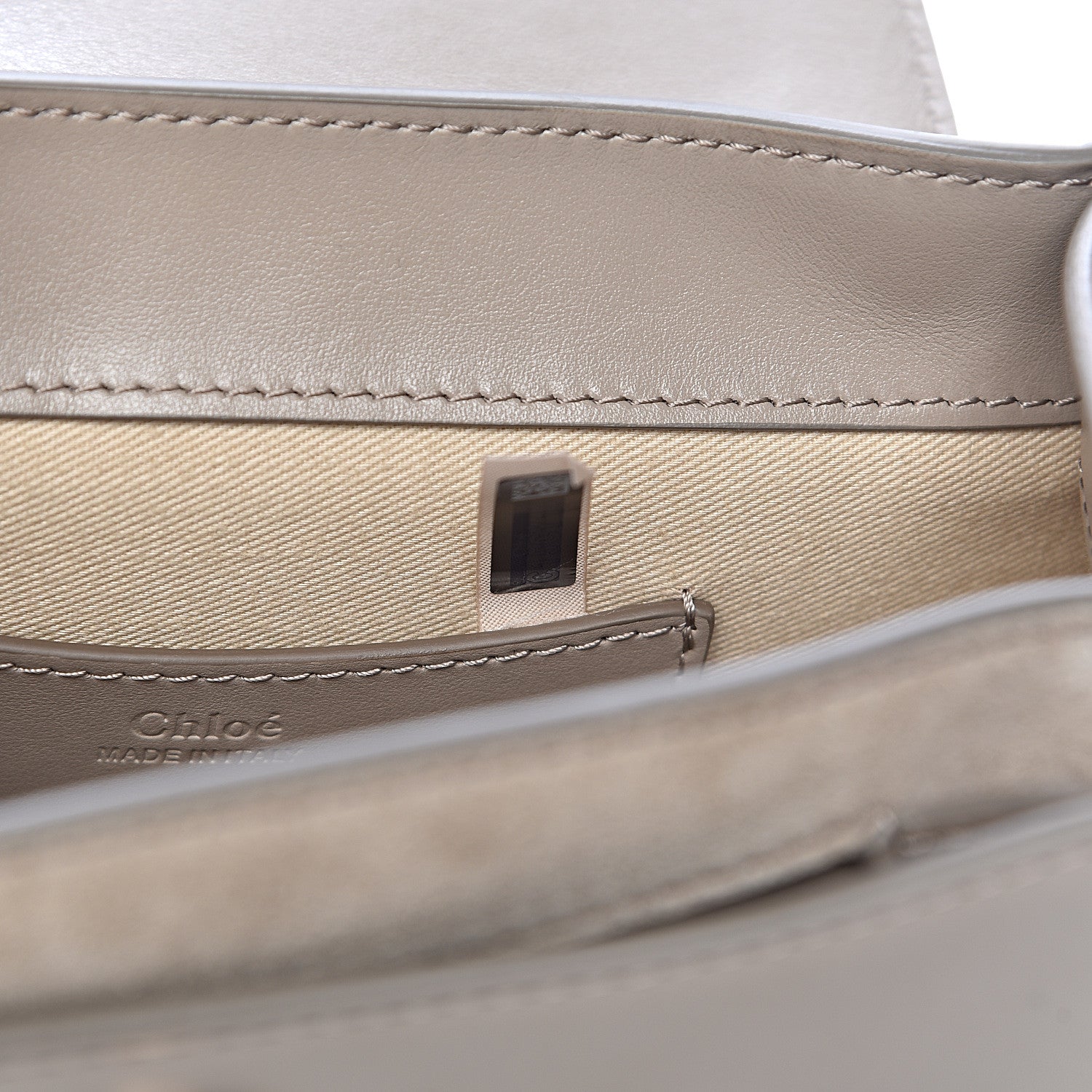 Chloe Calfskin Small Tess Bag Motty Grey 7 of 11