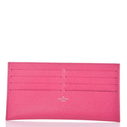 Louis Vuitton Calfskin Felicie Card Holder Insert Hot Pink 1 of 7