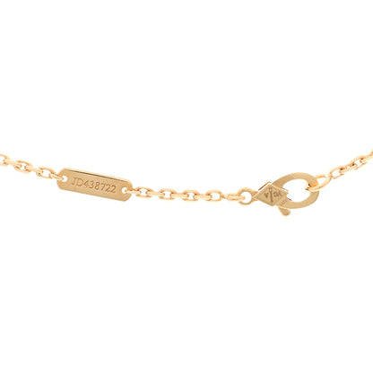 Van Cleef & Arpels 18K Yellow Gold Zodiac Virgo Pendant Necklace 5 of 6