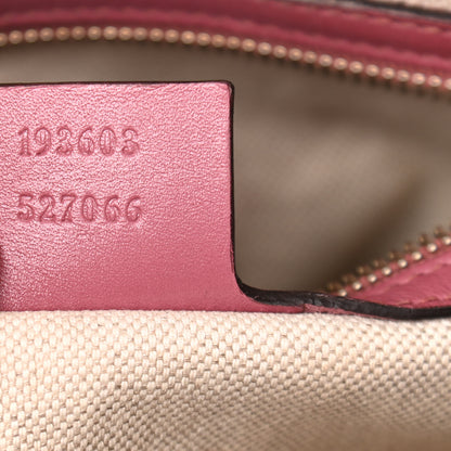 Gucci Imprime Monogram Medium Joy Boston Vintage Rose 7 of 14