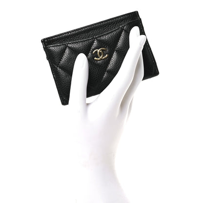 Chanel Caviar Quilted Card Holder Black 2 of 8
