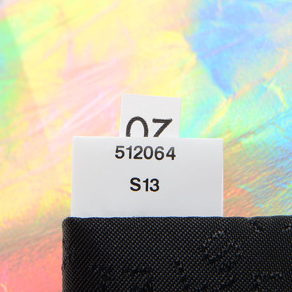 Stella McCartney Holographic Faux Leather Fold Over Falabella Clutch Silver 8 of 11