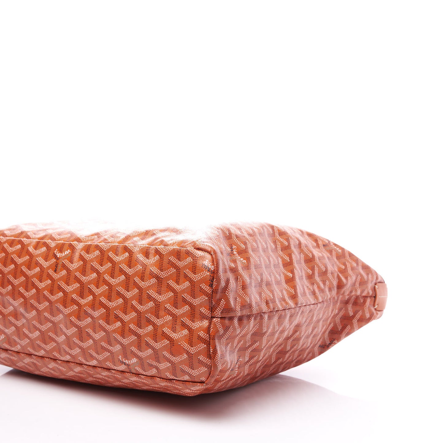 Goyardine Fidji Zip Hobo Orange