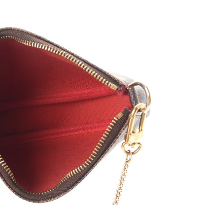 Louis Vuitton Damier Ebene Mini Pochette Accessories 5 of 7