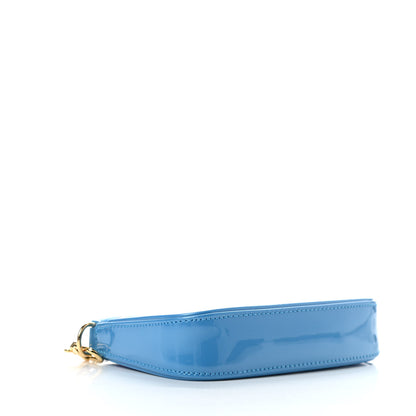 Louis Vuitton Vernis Valentine Mini Pochette Accessories Baby Blue Neon 4 of 6