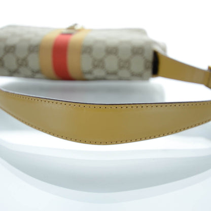 Gucci Monogram Small Web Shoulder Bag 6 of 12