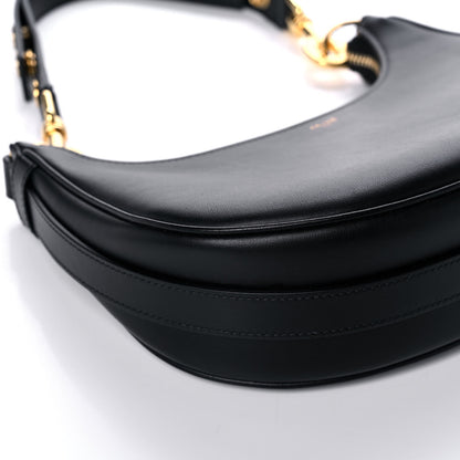 Celine Smooth Calfskin Medium Strap Ava Shoulder Bag Black 6 of 8