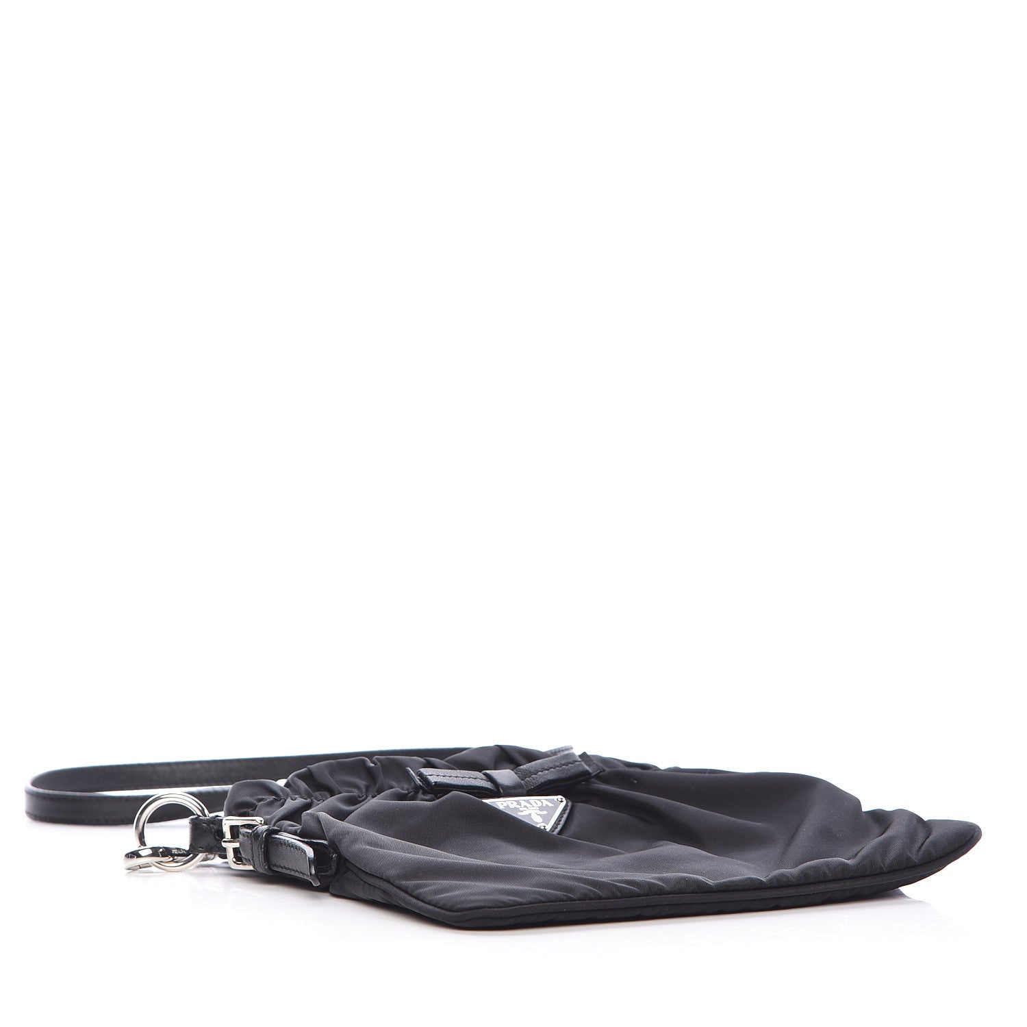 Prada Tessuto Nylon Crossbody Bag Black 4 of 12