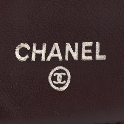 Chanel Lambskin Quilted Yen Wallet Black 6 of 8