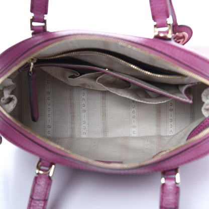 Gucci Dollar Calfskin Dome Bag Purple 5 of 11
