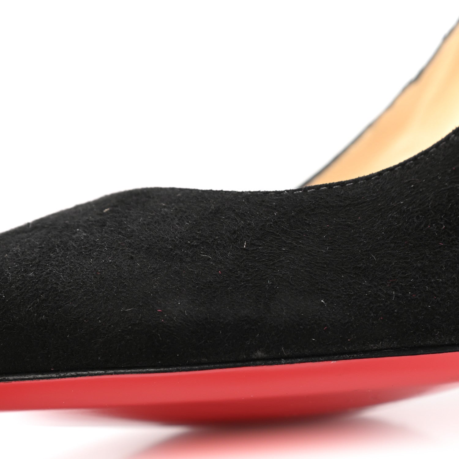Christian Louboutin Suede Fifi 80 Pumps 36 Black 8 of 10