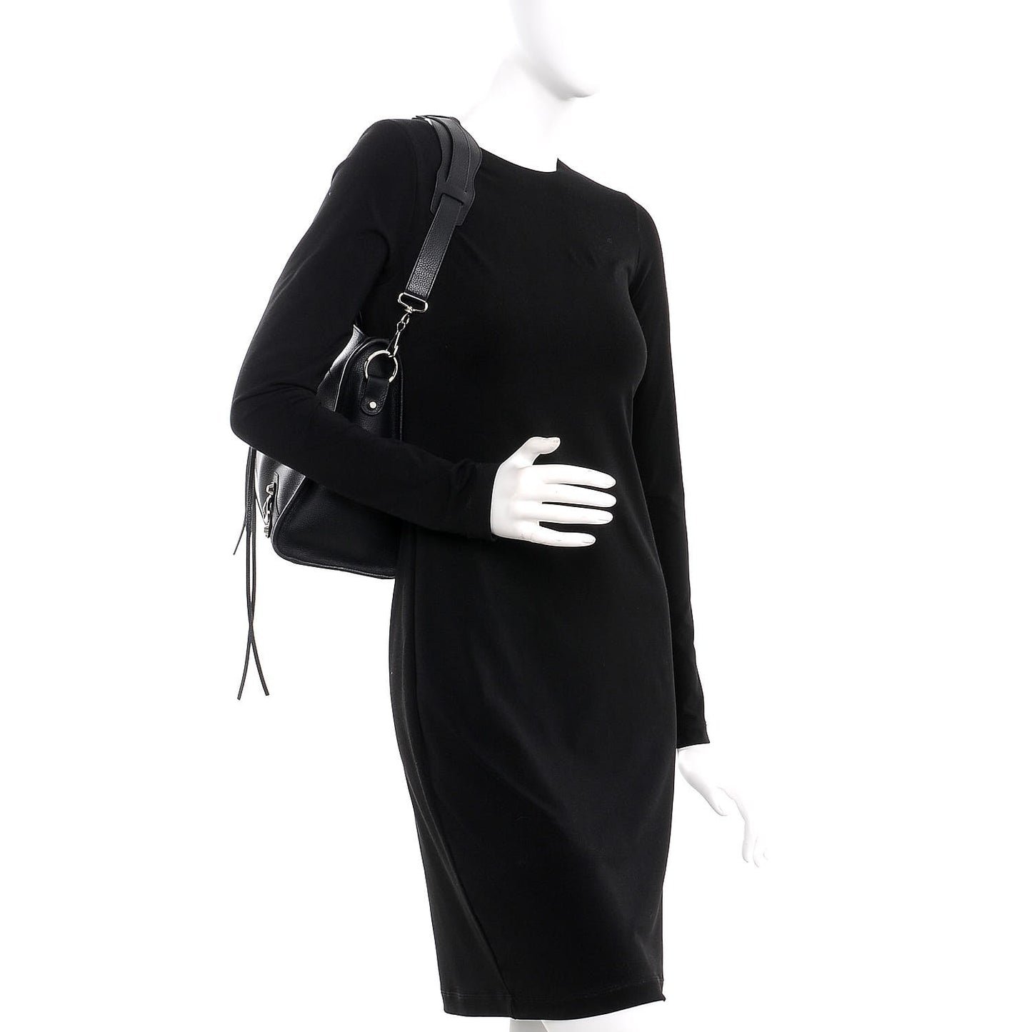 Vibrato Calfskin Classic Silver Hardware City Black