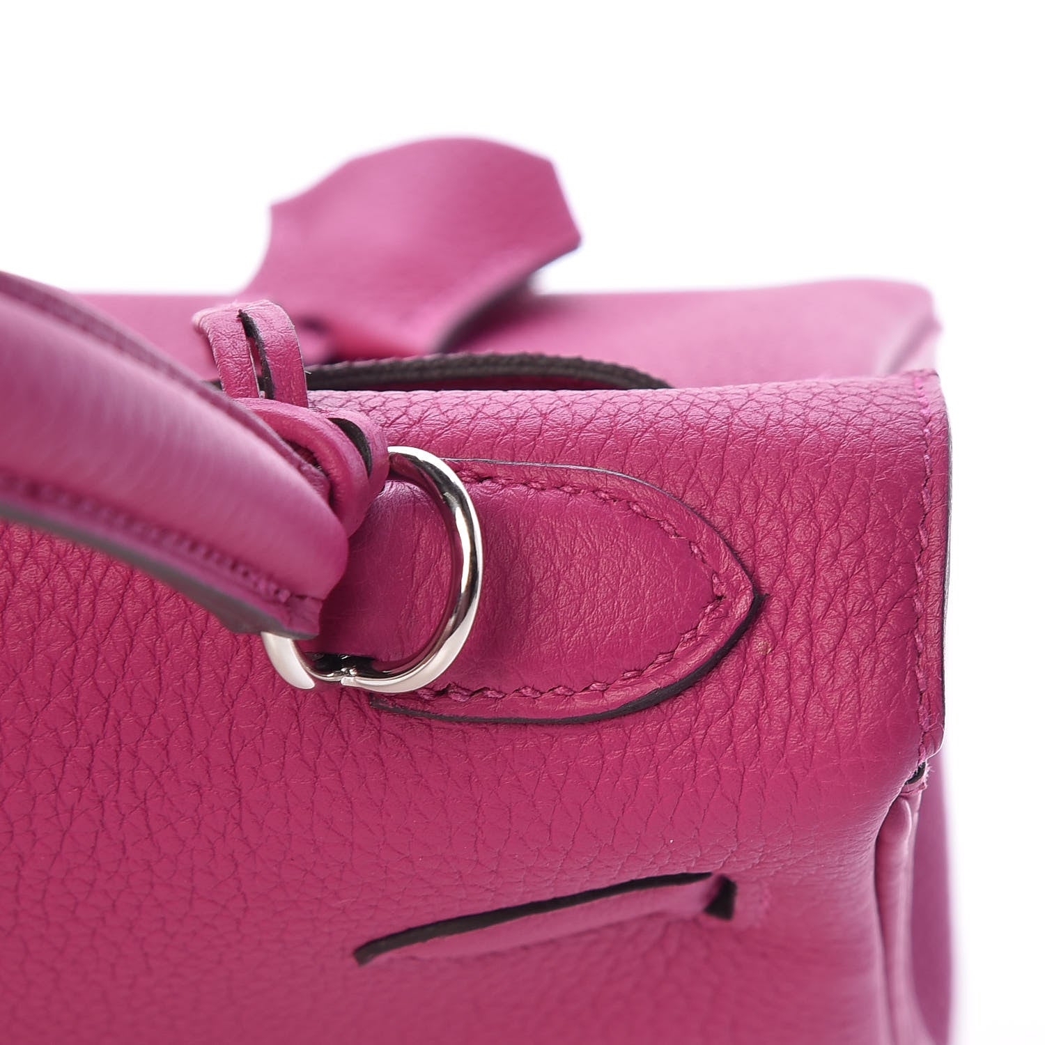 Hermes Togo Kelly Retourne 25 Rose Pourpre 28 of 36