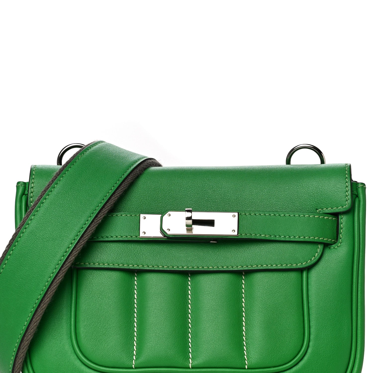 Hermes Veau Swift Mini Sac Berline Bamboo 7 of 9