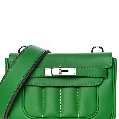 Hermes Veau Swift Mini Sac Berline Bamboo 7 of 9