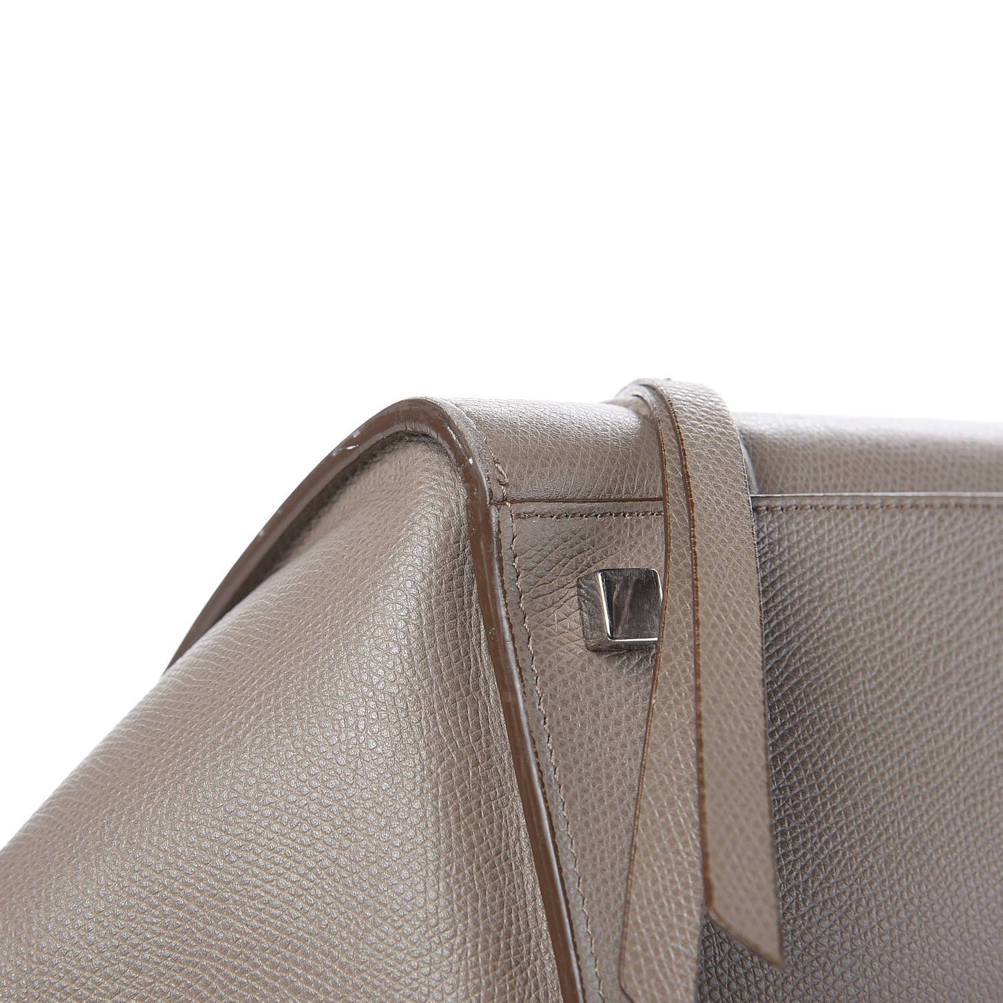 Grained Calfskin Medium Phantom Luggage Taupe