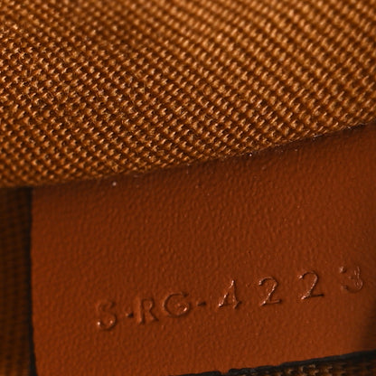 Celine Triomphe Calfskin Long Pouch With Strap Tan 7 of 8