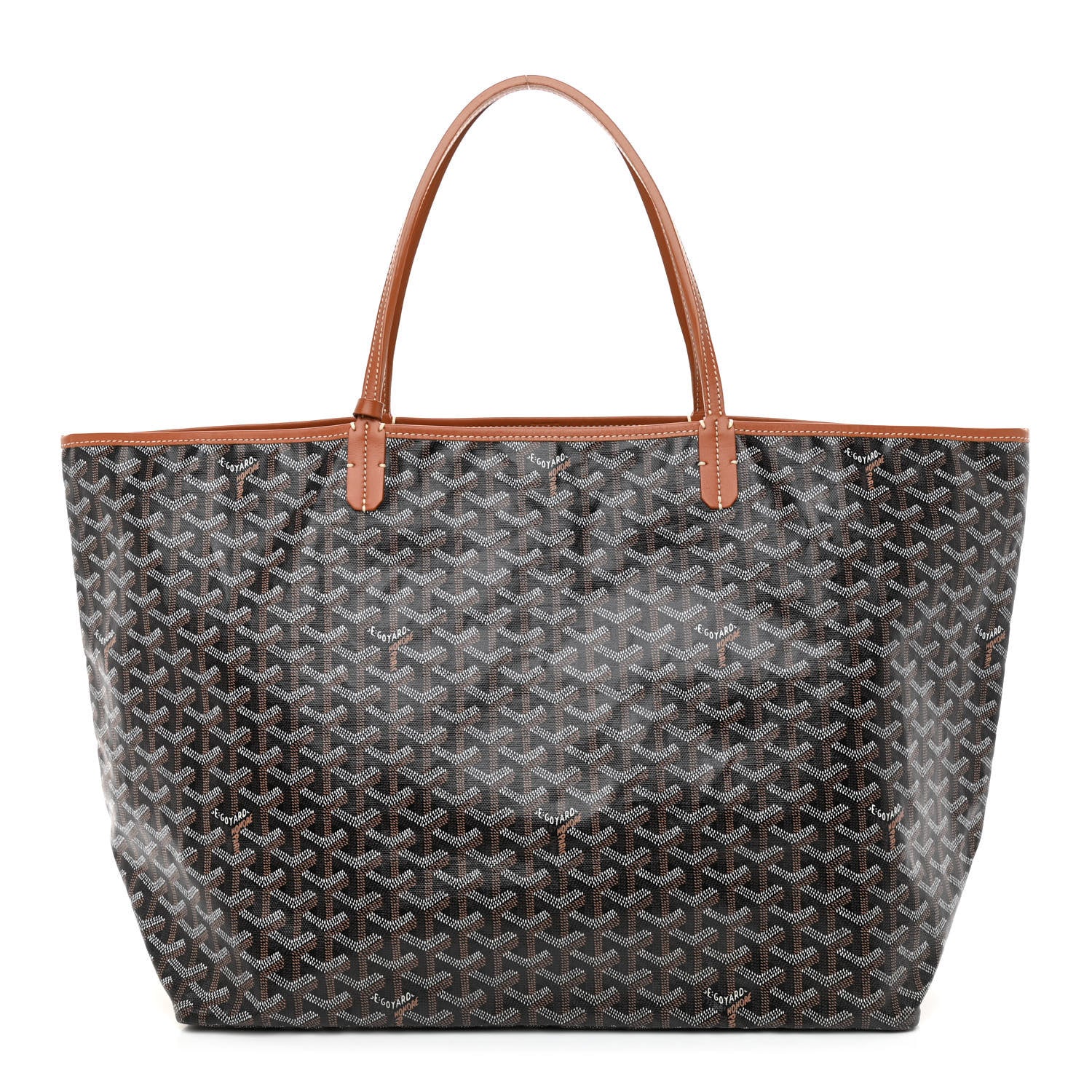Goyard Goyardine Saint Louis GM Black Gold 3 of 10