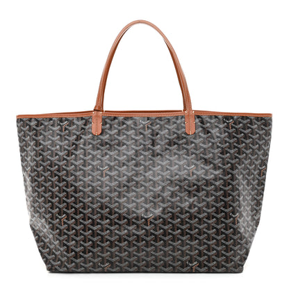 Goyard Goyardine Saint Louis GM Black Gold 3 of 10