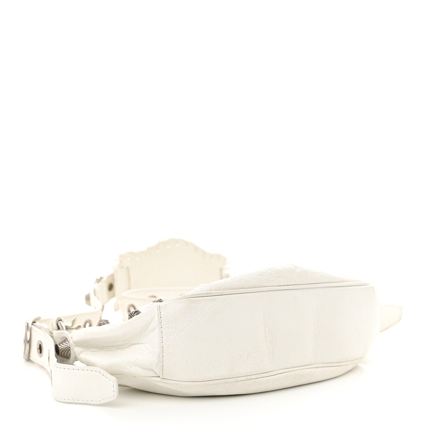 Balenciaga Agneau Arena Le Cagole Shoulder Bag XS Optic White 5 of 16