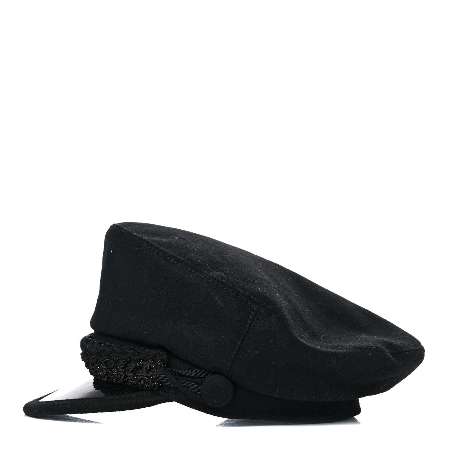 Wool Patent CC Cap Hat L Black