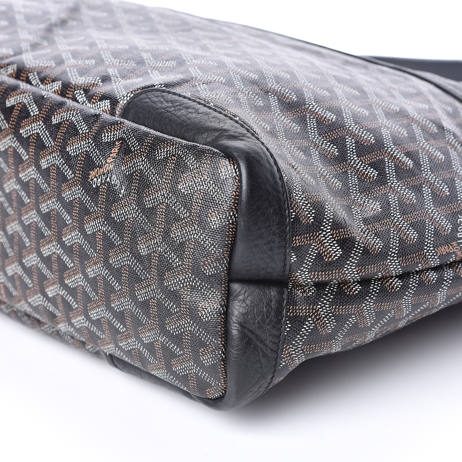 Goyard Goyardine Grenadines Hobo Black 12 of 13