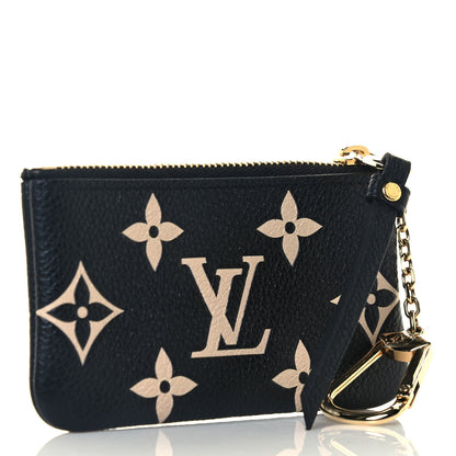 Louis Vuitton Empreinte Monogram Giant Key Pouch Black Beige 3 of 7