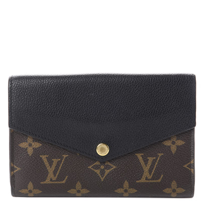 Louis Vuitton Monogram Pallas Compact Wallet Black 1 of 5