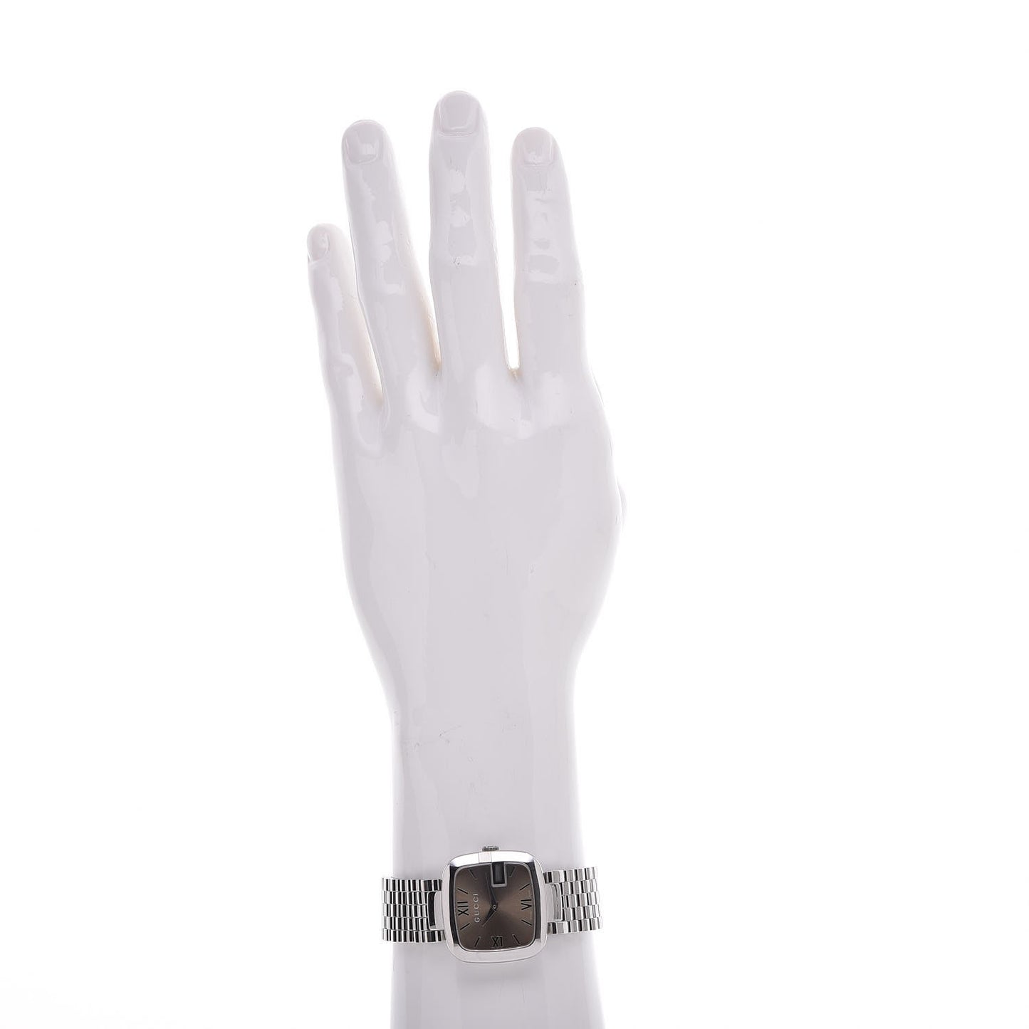 Stainless Steel 32mm G-Gucci Quartz Watch Brown