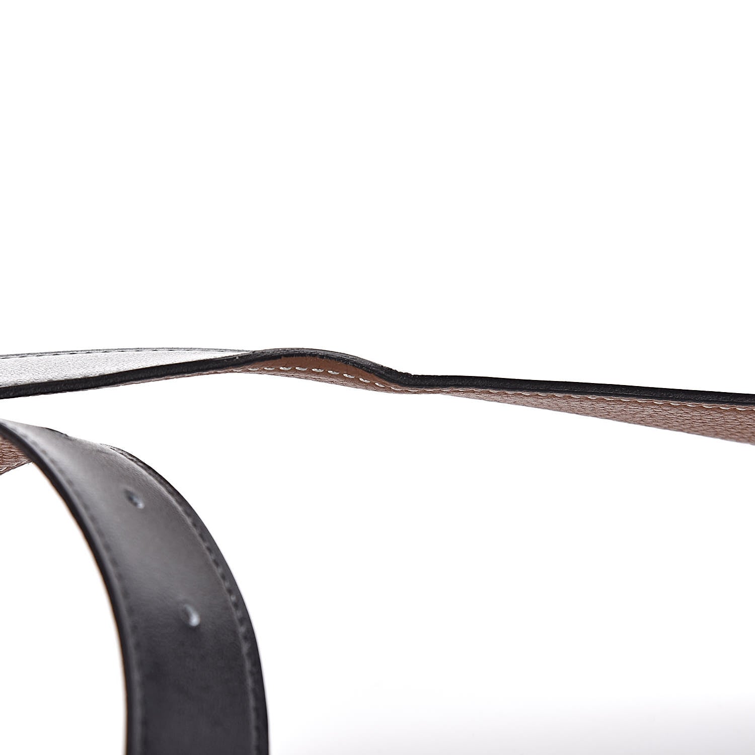 Hermes Box Togo 32mm H Belt 90 Black Gold 6 of 6