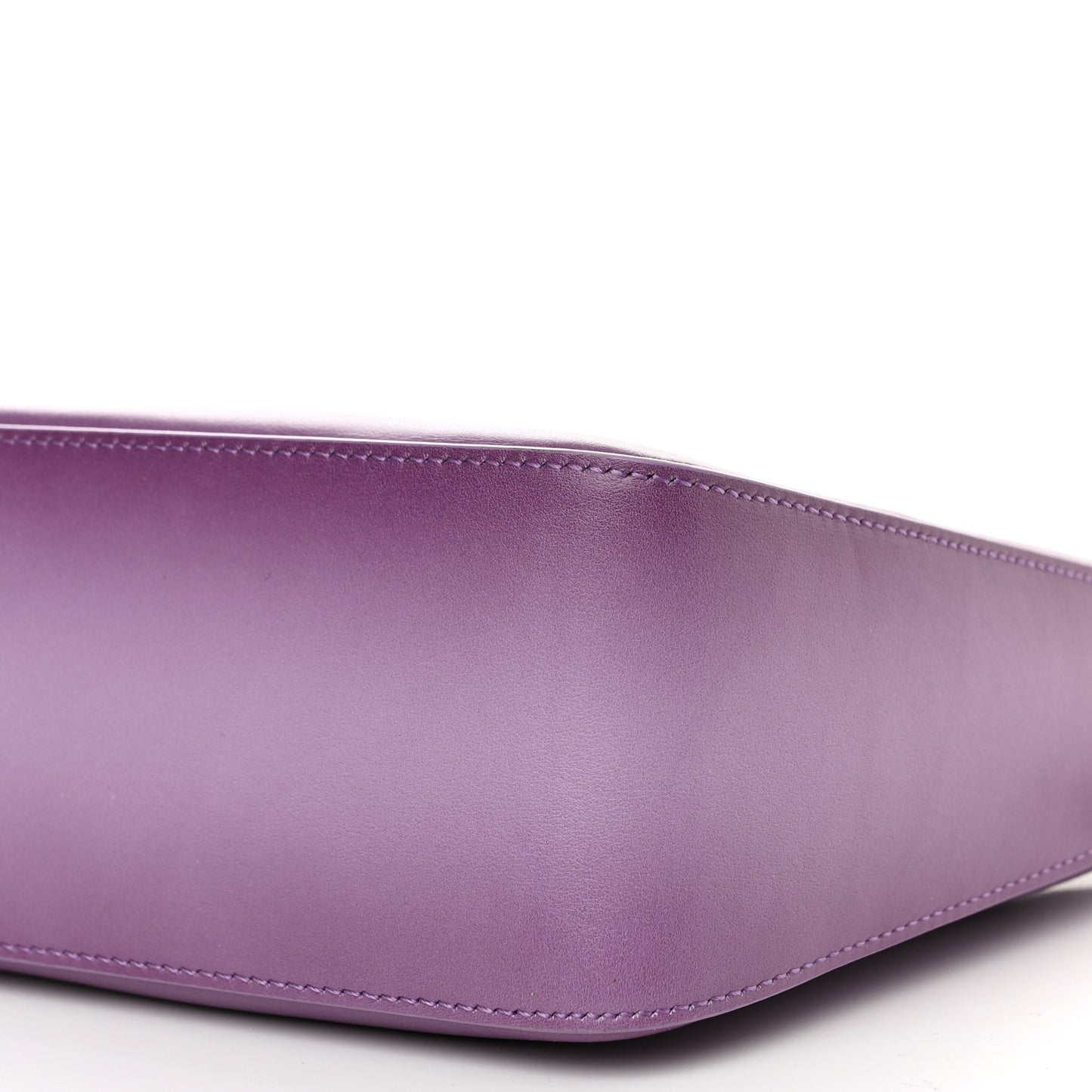 Smooth Calfskin Small Moon Cut Out Shoulder Bag Mauve