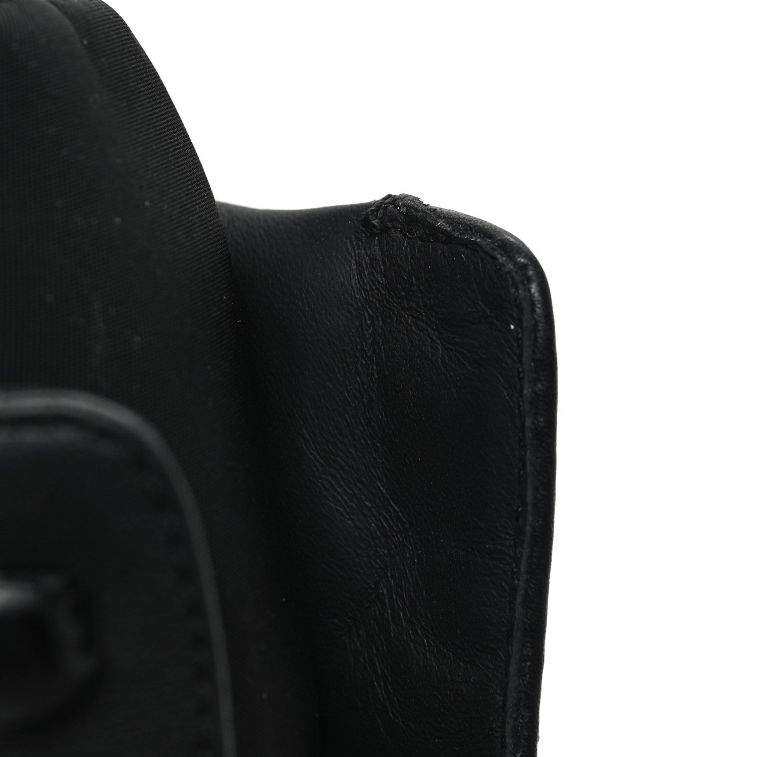 Prada Vitello Montana Re-Nylon Metal Triangle Logo 110mm Ankle Boots 38.5 Black 9 of 9