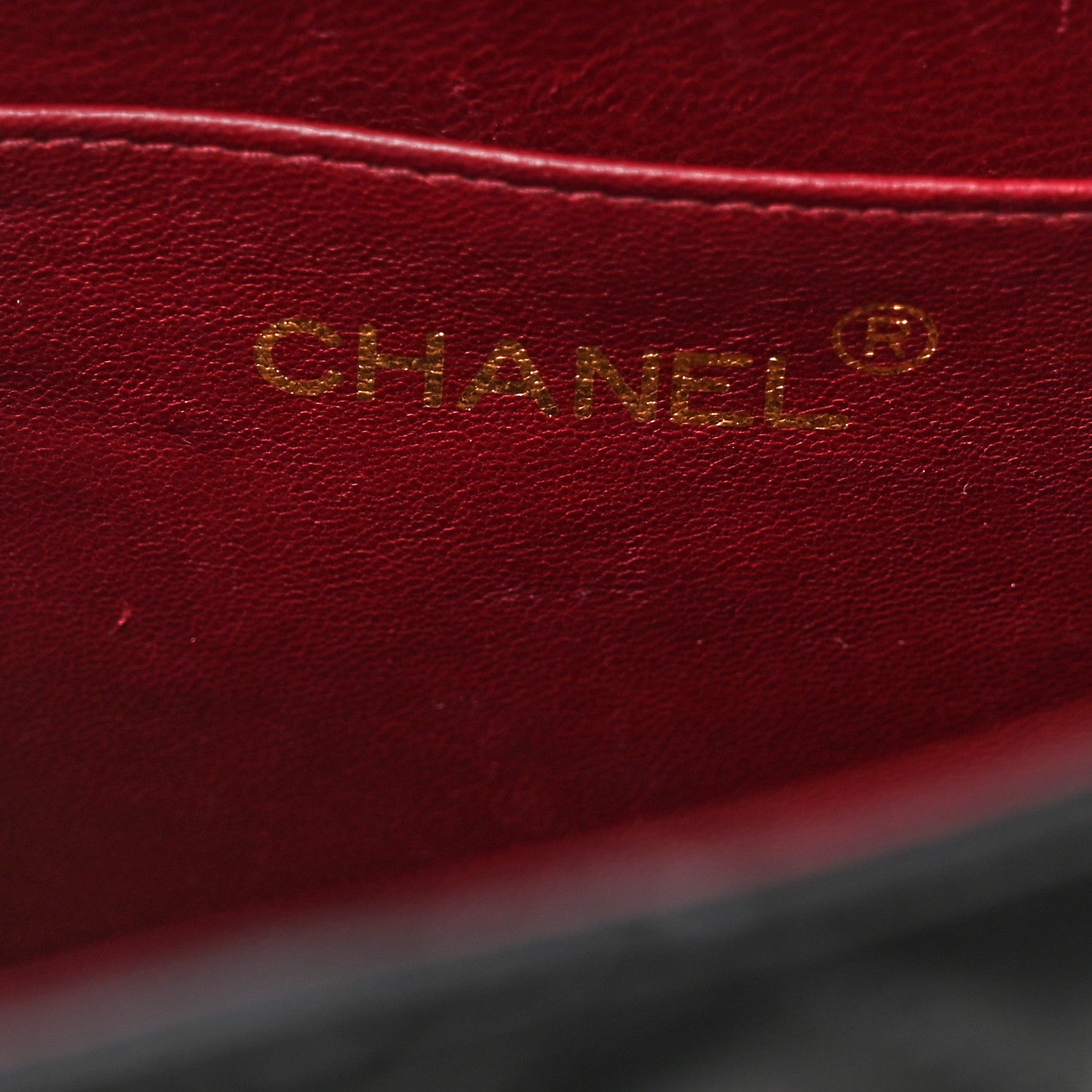 Chanel Lambskin Quilted XL Jumbo Single Flap Black 1682378