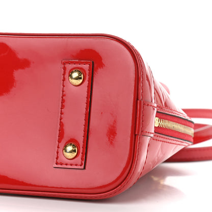 Louis Vuitton Vernis Alma BB Cherry 10 of 10