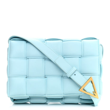 Bottega Veneta Nappa Maxi Intreccio Padded Cassette Crossbody Bag Spearmint 1 of 10