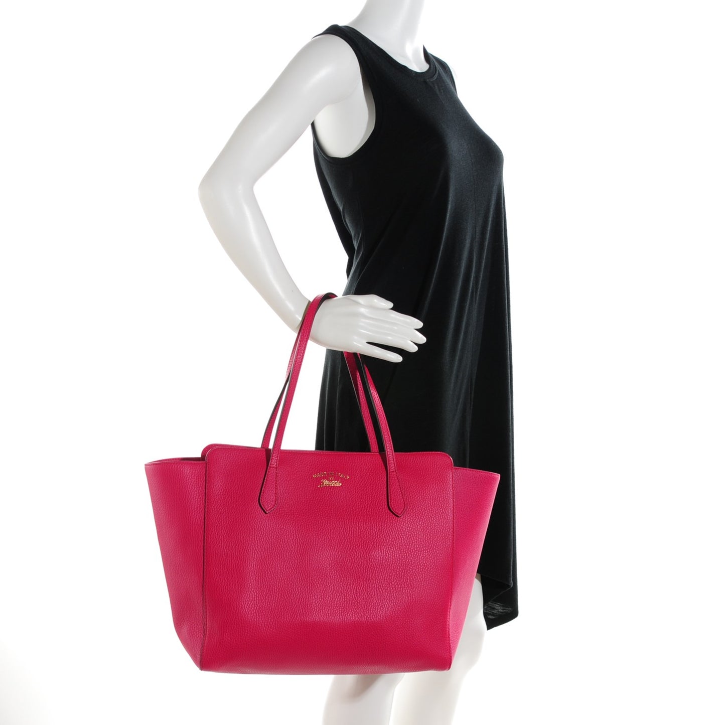 Dollar Calfskin Medium Swing Tote Blossom