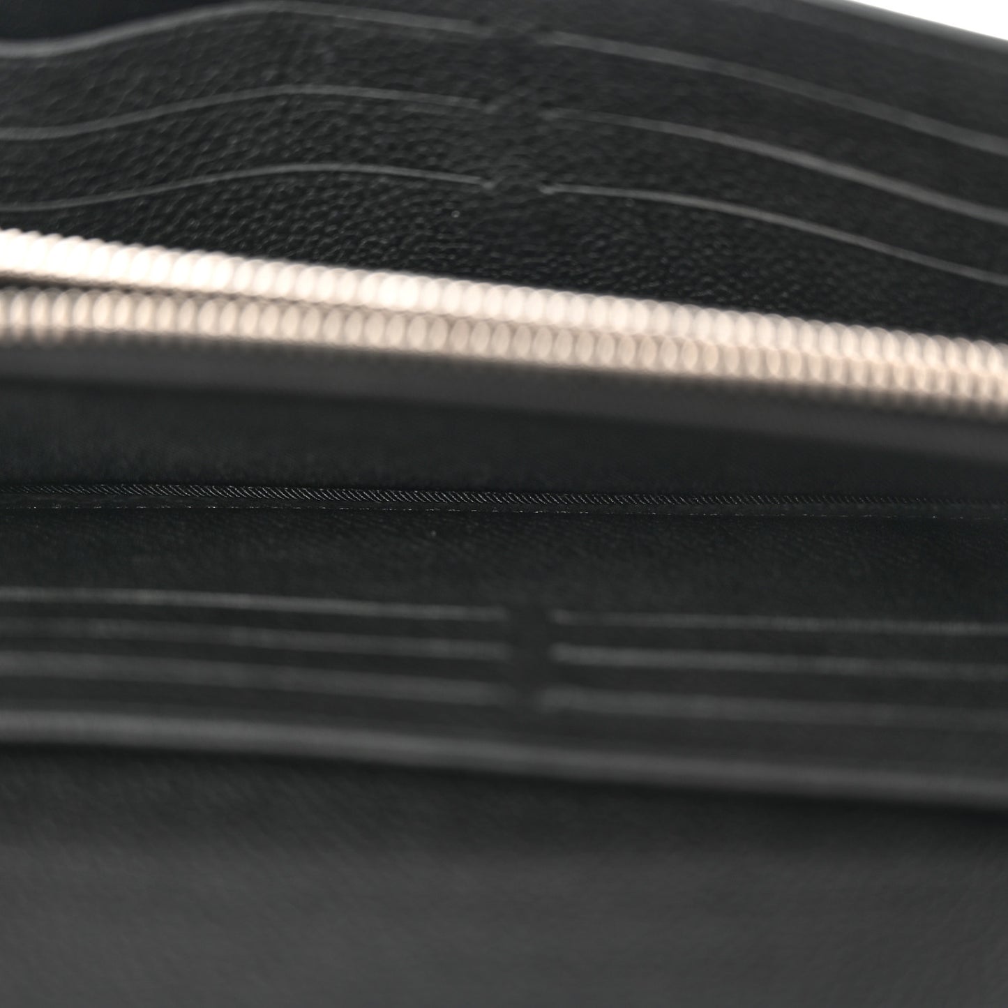 Soft Calfskin My Lockme Wallet Black