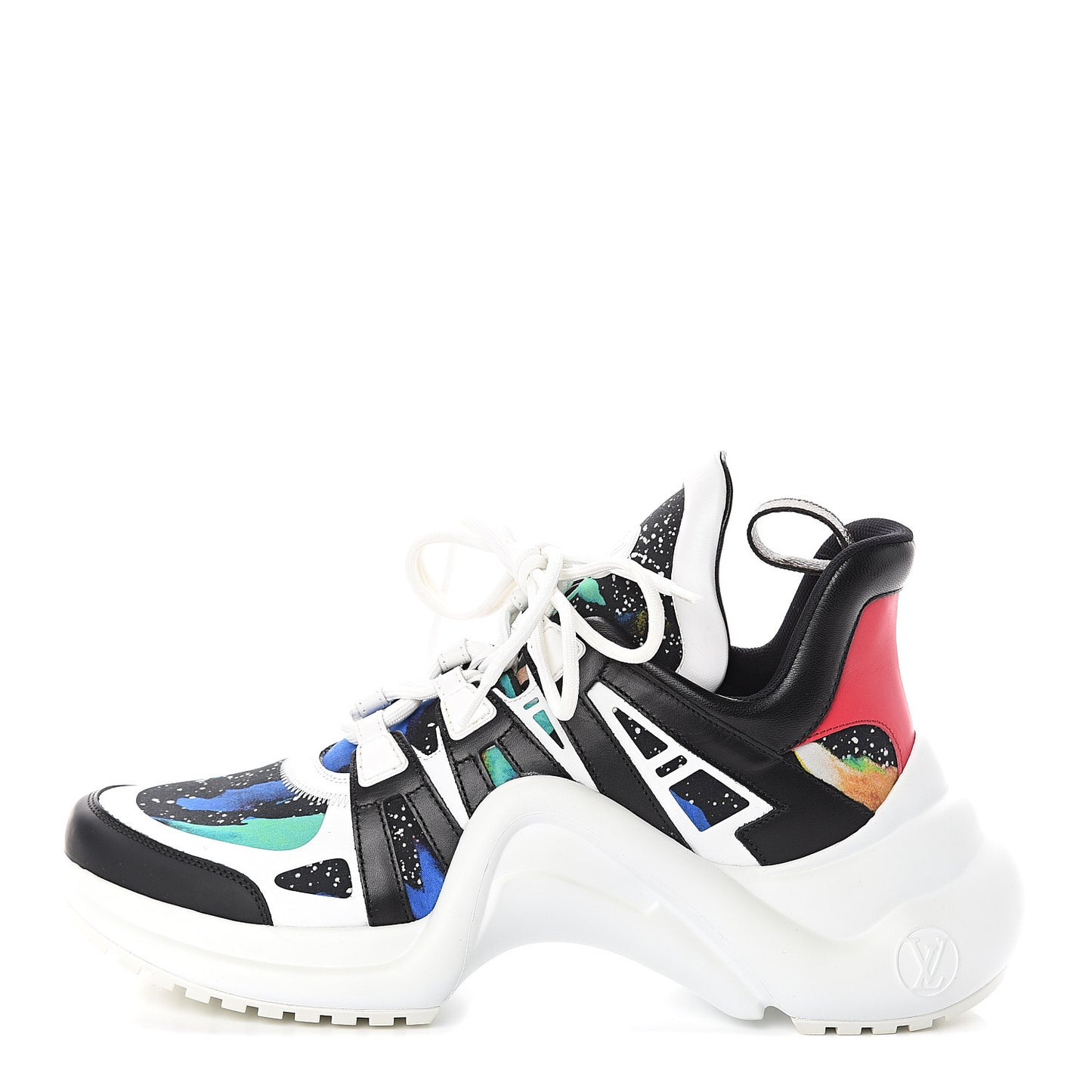 Calfskin Monogram Exclusive LV Archlight Sneakers 41 Bleu Digital