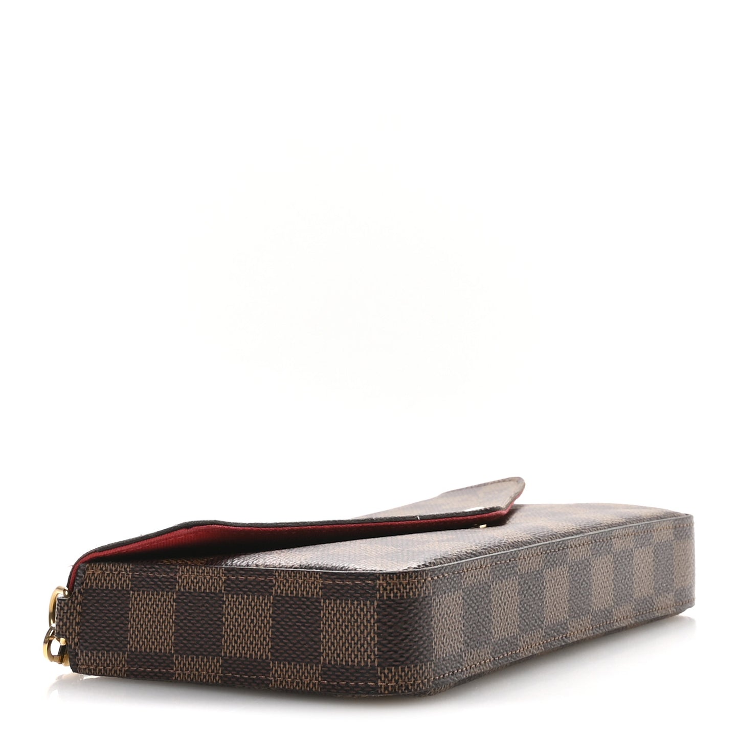 Damier Ebene Pochette Felicie Chain Wallet