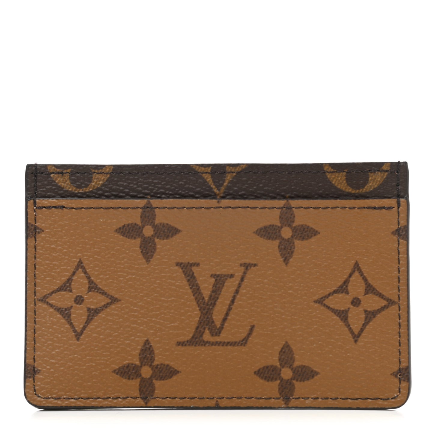 Reverse Monogram Card Holder