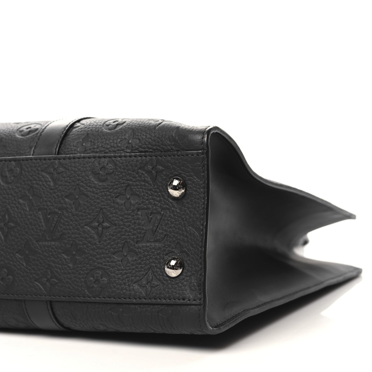 Taurillon Monogram Sac Plat 24H Black