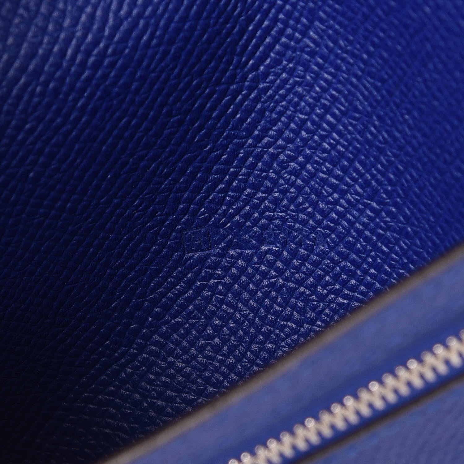 Hermes Epsom Bearn Gusset Wallet Bleu Saphir 7 of 7