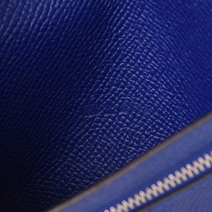 Hermes Epsom Bearn Gusset Wallet Bleu Saphir 7 of 7