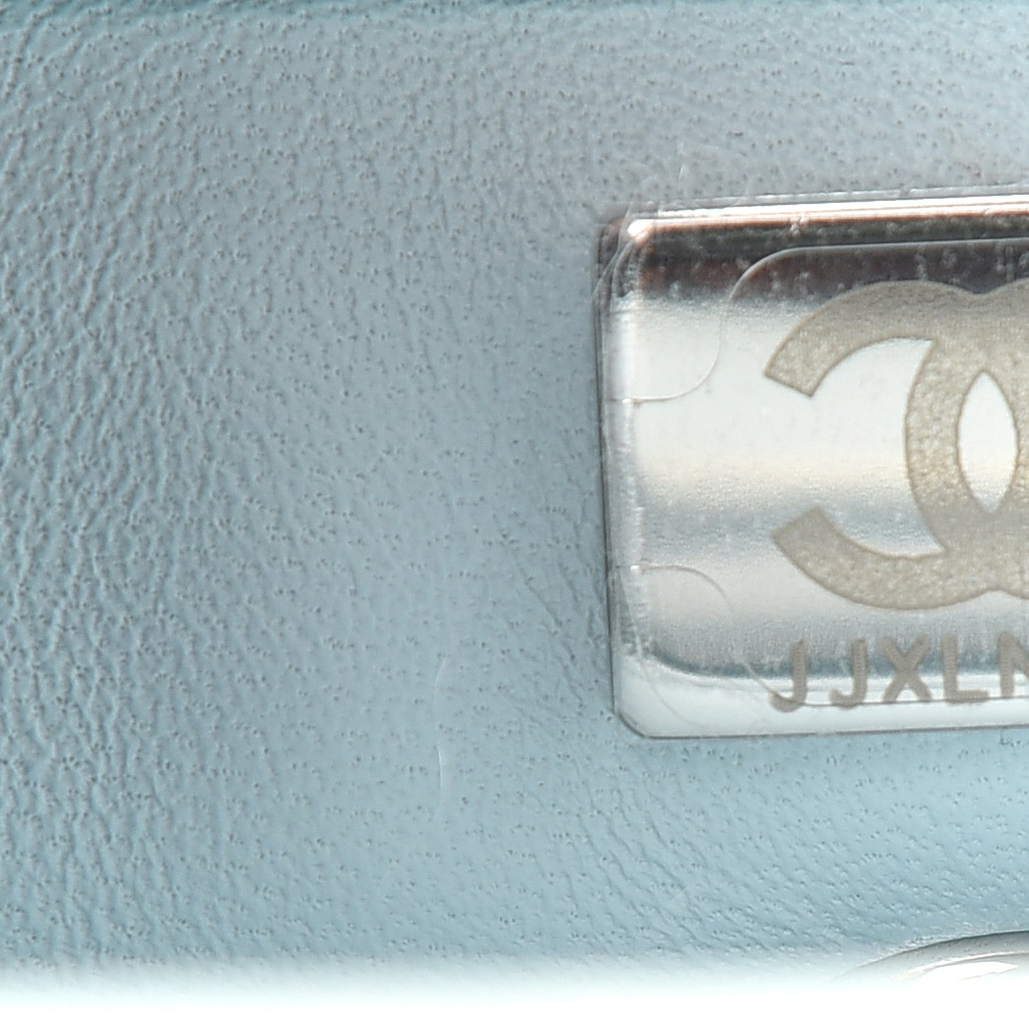 Chanel Iridescent Caviar Quilted Mini Coco Handle Flap Light Blue 6 of 8