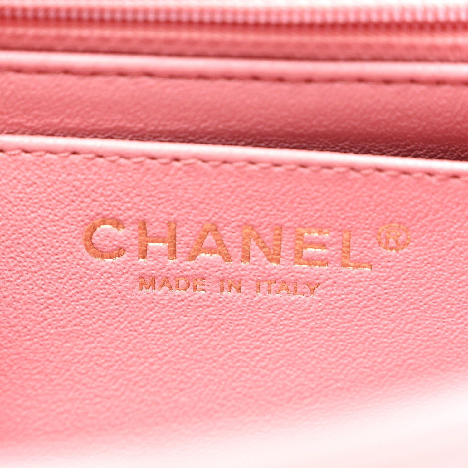 Chanel Lambskin Quilted Mini Rectangular Flap Light Pink 6 of 10